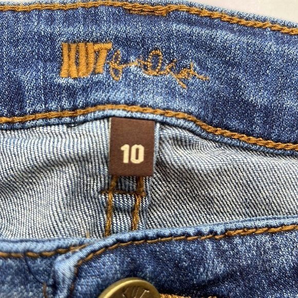 Kut From The Kloth Boyfriend Mid Rise Size 10 - Picture 9 of 16